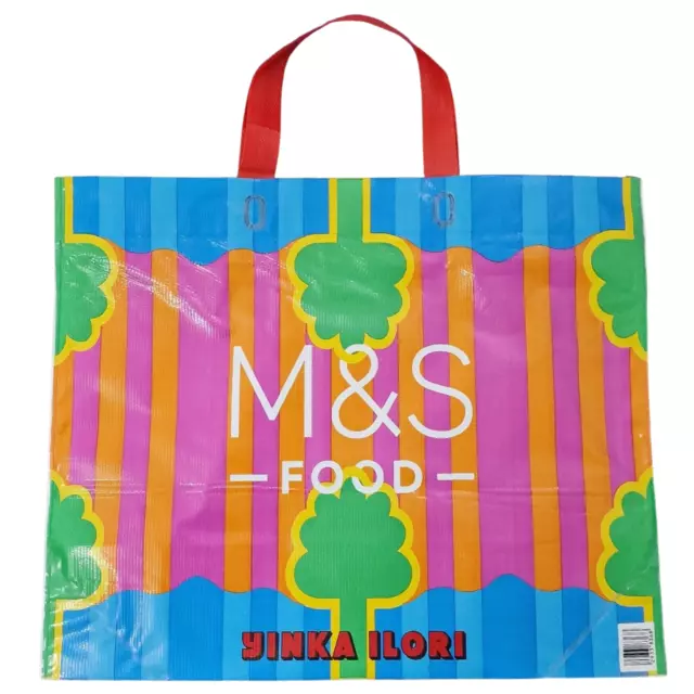 M&S Marks & Spencer yinka ilori Reusable Shopping Tote Shopper Bag For Life