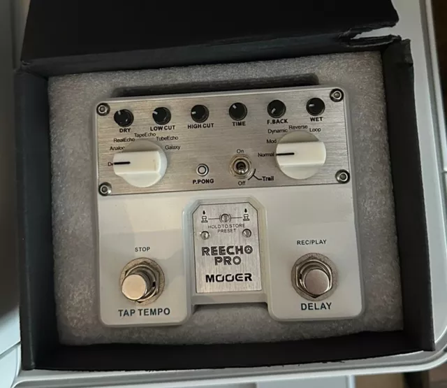Guitar Pedal : Mooer Twin Reecho Pro Digital Delay Pedal