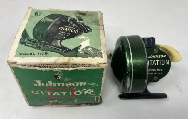 Johnson Citation 110 - Made in USA 1950s - Spincast Reel 
