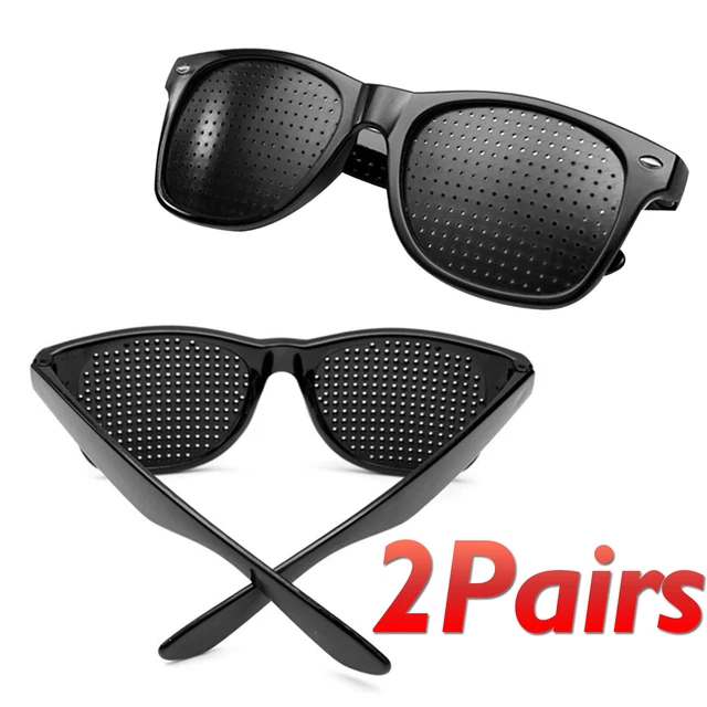 Eyesight Improvement Vision Care Daily Exercise Eyewear Training Pinhole Glasses