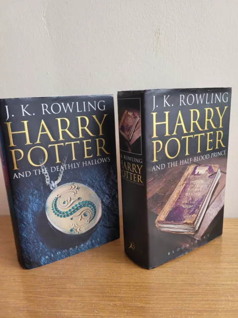 2 Bücher Harry Potter und der halbe Blutprinz Heiligtümer des Todes J.K. Rowling 1.