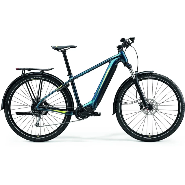 MERIDA EBIG.NINE 400 EQ E Bike 2021 turquoise blue lime frame size