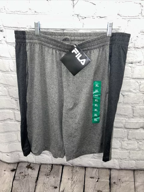 FILA MEN'S ACTIVE Shorts Gray & Black $14.99 - PicClick