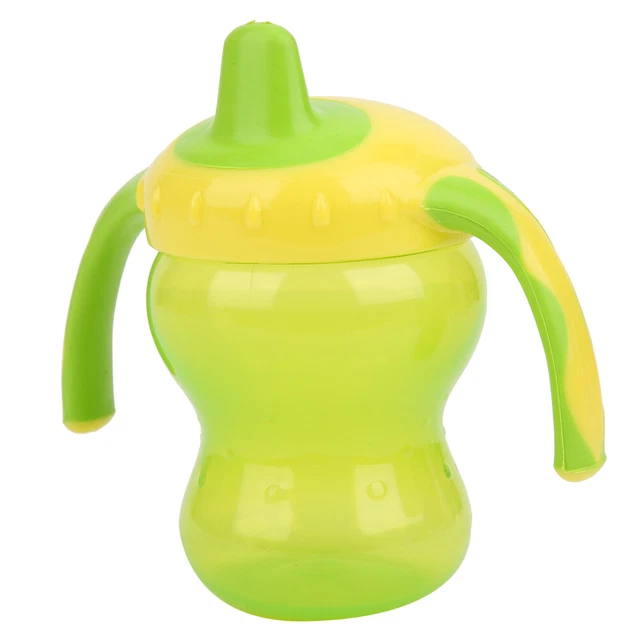 260ml Baby Drinking Bottle Children Kid Leakage Proof Learning Drinking Cup
