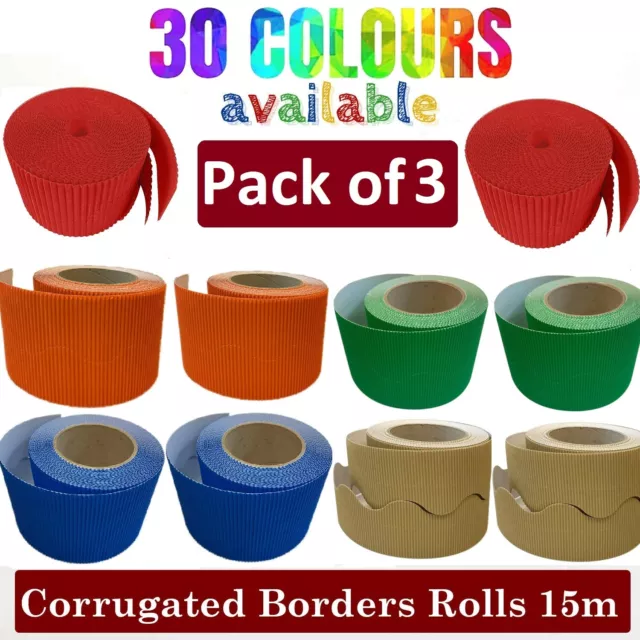 Self-adhesive Waterproof Border Rolls: Scalloped Edge Corrugated Wavy Gap Tape