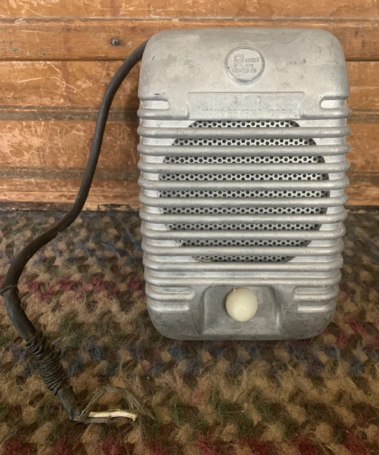VINTAGE DRIVE-IN MOVIE THEATER CAR WINDOW SPEAKER PROJECTED SOUND (1) Box 37