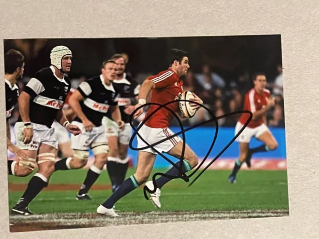 Mike Phillips / British Lions Rugby Signed 6x4 Photo