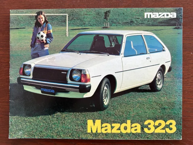 Prospekt / brochure Mazda 323 MY 1978