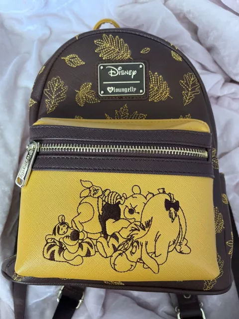 LOUNGEFLY DISNEY WINNIE the Pooh Autumn Mini Backpack $60.00 - PicClick
