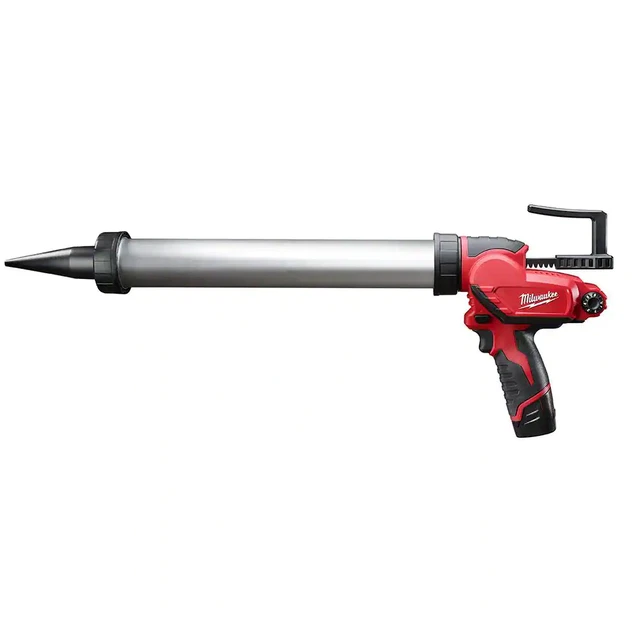M12 12V Lithium-Ion Cordless 20 Oz. Aluminum Barrel Adhesive and Caulk Gun Kit w