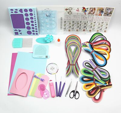 strumento con intaglio quilling elettrico Penna rotante quilling automatizzata per volume carta per strisce di carta quilling Penna quilling elettrica Blu 