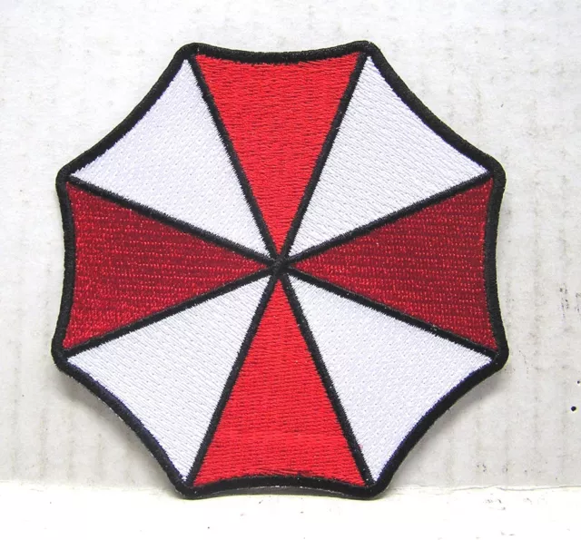 Resident Evil Umbrella Corporation Peppermint Logo 5" DELUXE Patch(REPA-103-L-D)