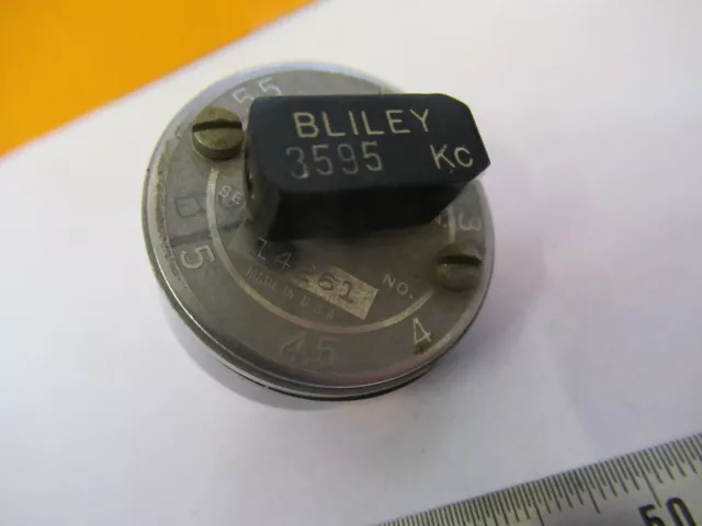 Bliley Risonatore Quarzo Cristallo Vf1 Variabile Frequenza Come Nella Foto