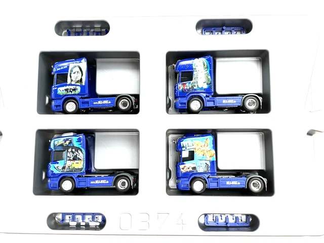 HERPA 1:87 HO Scania Pritsche/Plane SCANIA Werbemodell OVP EUR 1,00 - DE