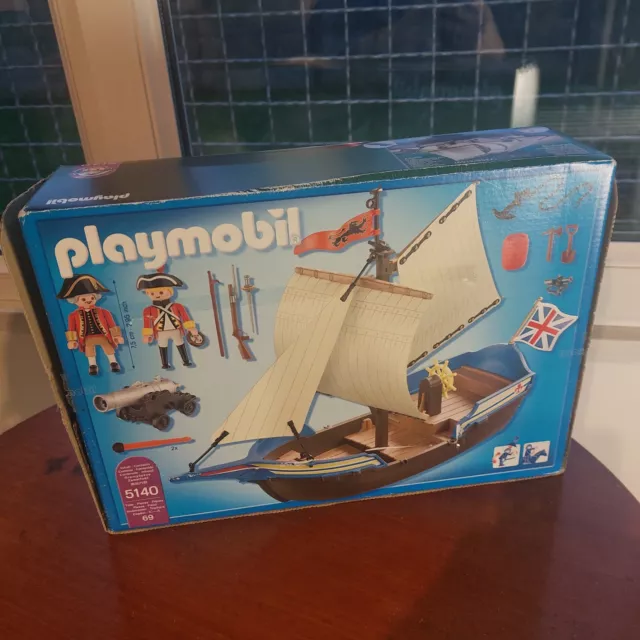 Playmobil 5140: Navire Des Soldats Britanniques 2