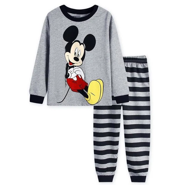 Bambini Pigiama Set Ragazzi Biancheria da Notte Abito T-Shirt + Pantaloni