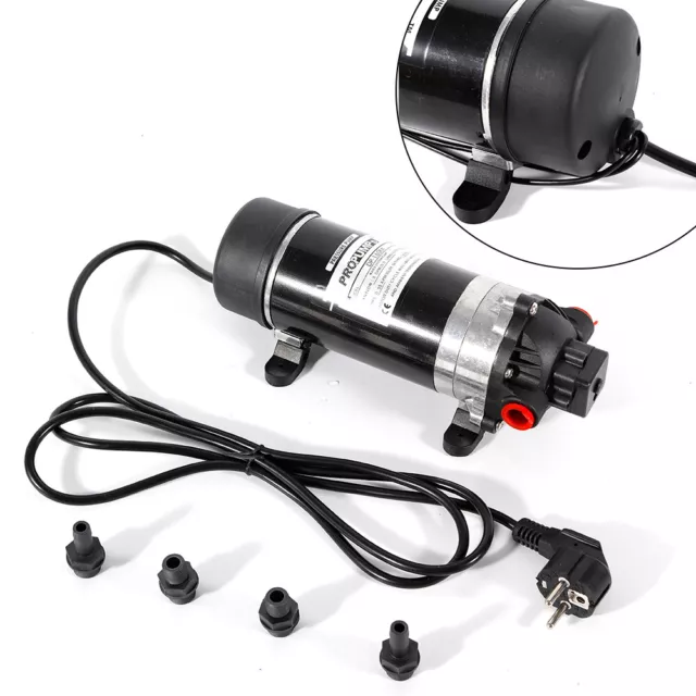 220V Wasserpumpe Selbstansaugende Pumpe Hochdruckpumpe Membranpumpe 5.5L/min
