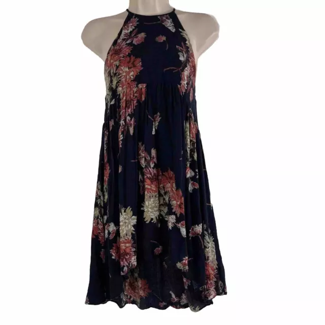 Kimchi Blue Dress Womens Small Floral Sleeveless Sundress Above Knee Lightweight