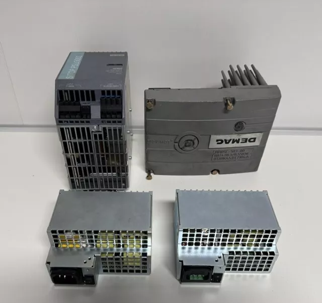 Lot with automation technology power supplies Siemens, SEW MOVIMOT - untested defect