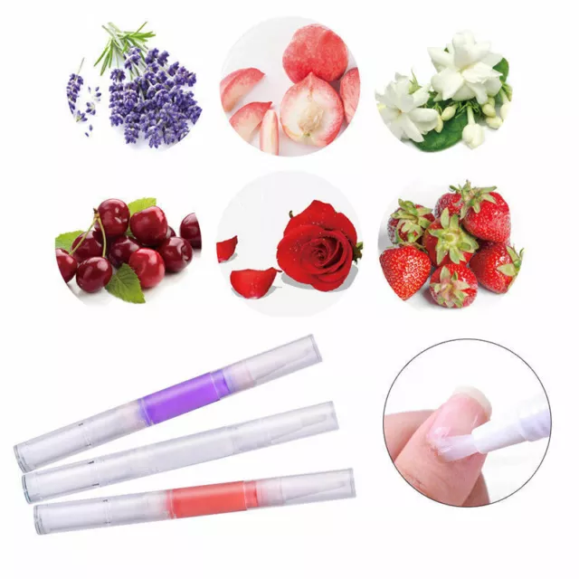 Nail Art Cuticle Revitalizer Oil Pen Brush Treatment Care Manicure Nutrition AU 2