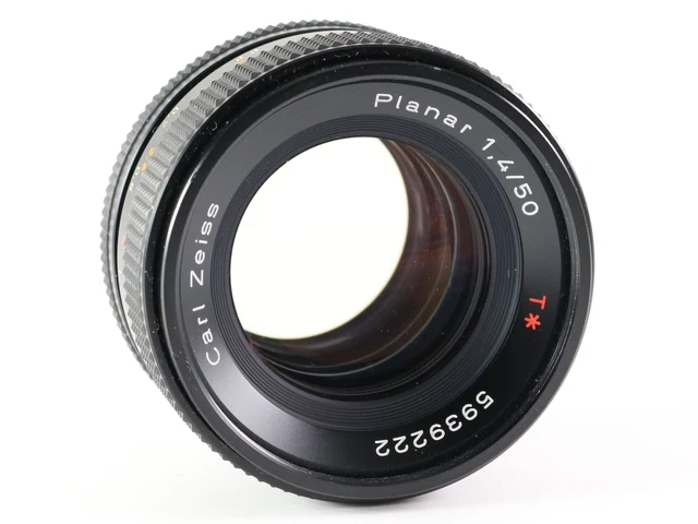 Objektiv Carl Zeiss Planar 1.4/50 50mm 50 mm T* 1:1.4 1.4 Contax Yashica 3