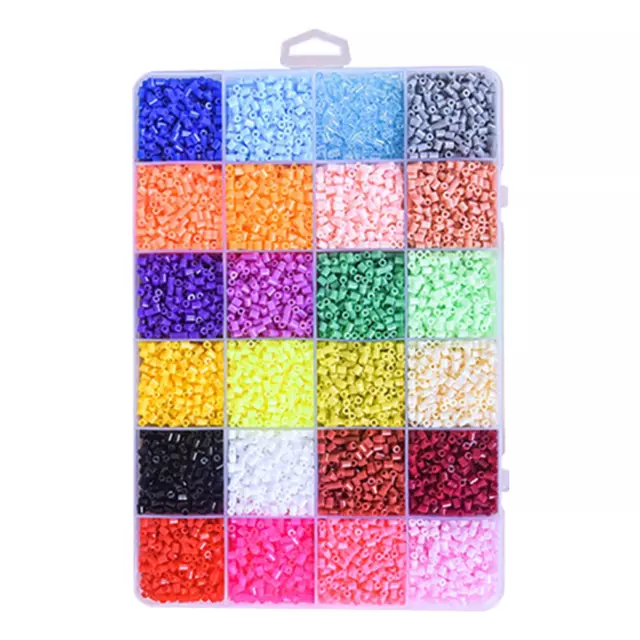 39000x Bügelperlen-Set, Hama-Perlen, DIY-Kunst, 72 Farben, Schmelzperlen, 2,6