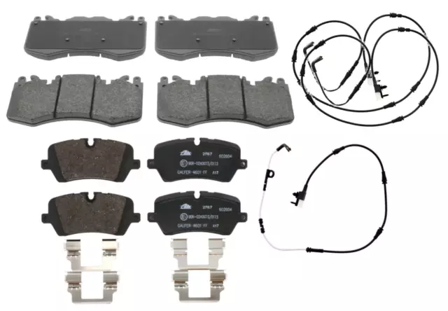 Front Brake Pad & Rear Brake Pad + Sensor OES for Range Rover Sport HSE HST Auto