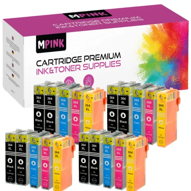 SET Compatible Ink Cartridges 364 XL for HP 5510 5515 5520 6510 6520 6515 4620