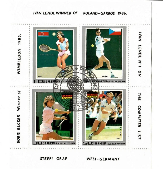 Photo Vintage Boris Becker Wimbledon 1986 - Tirage Presse Noir Et Blanc - Farabola