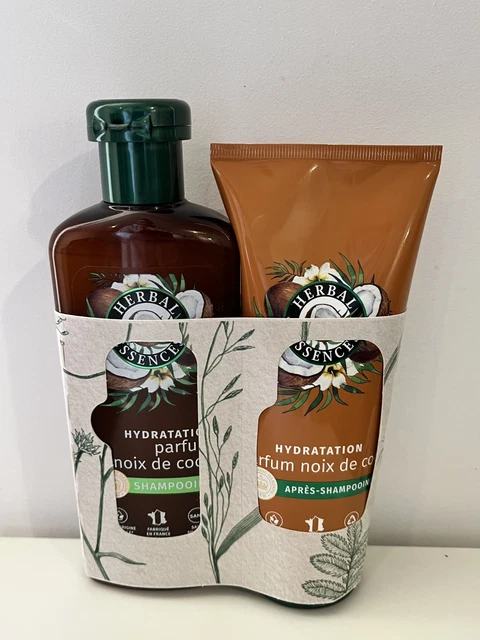 Lot De 2 Shampooings Herbal Essences Apaise & Hydratation - 250 Ml Chacun, Sans Silicone, Neufs