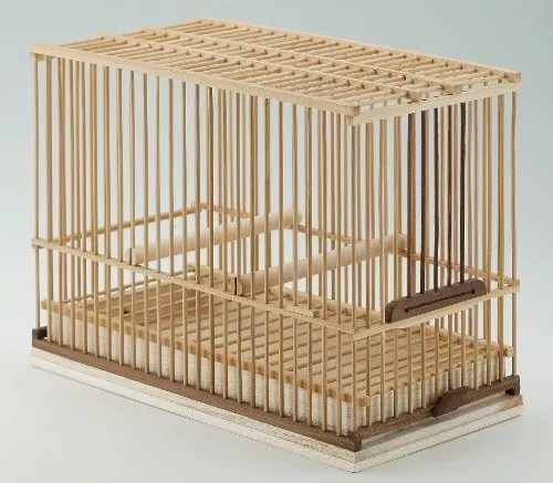 Bird Cage Takekago made of Bamboo Japanese cedar Natural Pet Foods New