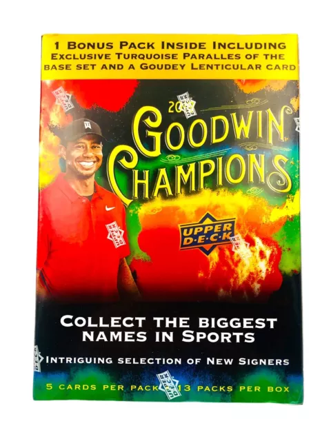 2019 Upper Deck Goodwin Champions Mega Box Michael Jordan Luka RC Lebron Auto?