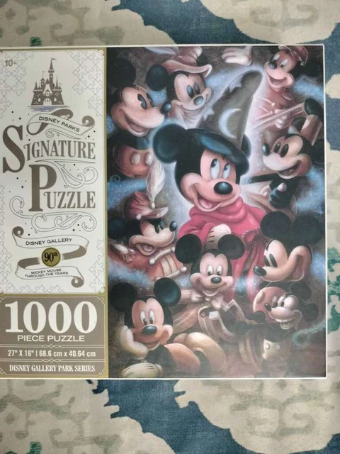 DISNEYPARKS MICKEY MOUSE 90th Anniversary 1000 Piece Signature Puzzle £ ...