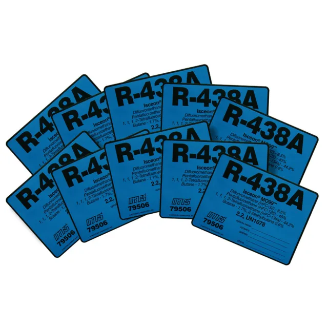 R-438A / R438A Label # 79506 , Pack of (10)