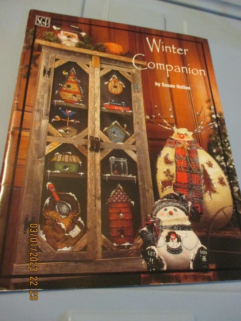 Sue Hollon - Winter Companion - Huevos - Calabazas - Cubierta blanda