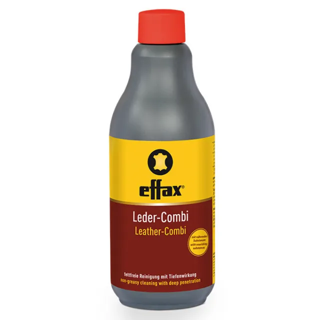 Effax Leather Combi Clean Nourishes All Smooth Leather Saddles Car Lounge 500ml