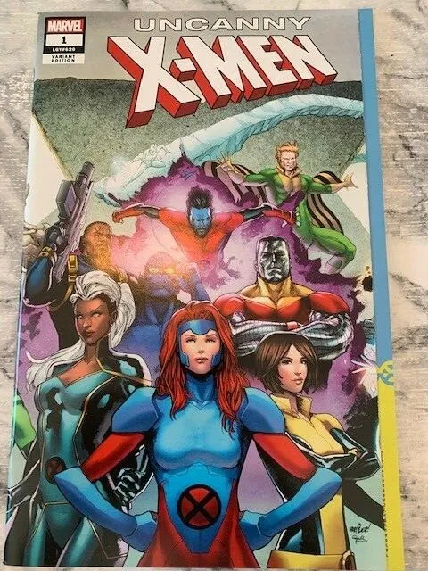 Uncanny X-Men 1 LGY 620 Marquez variant Gatefold cover Marvel 2019 1st Print NM