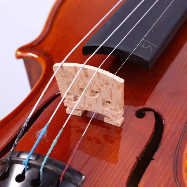 Wood Violin Bridge Maple Violin Code Musical Instrument Accessories (4/4)