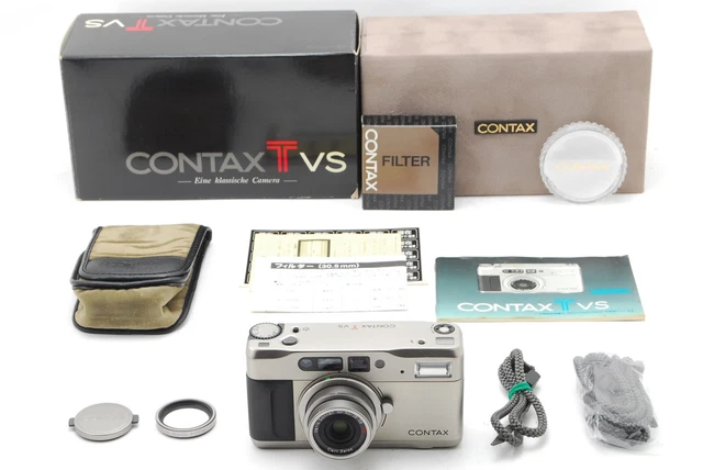 [NEAR MINT in BOX]  Contax TVS 35mm Point & Shoot 35mm Film Camera from Japan