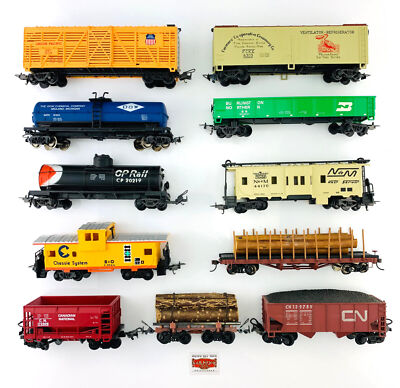 LOTTO 11 CARRI MERCI USA BACHMANN+LIMA H0 Bachmann MR19 