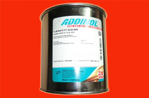 Contenitore da 1 kg (1 kg = 19,90 €) grasso di flusso addinol grasso di flusso SGA 600 cambio NLGI 0 grassi