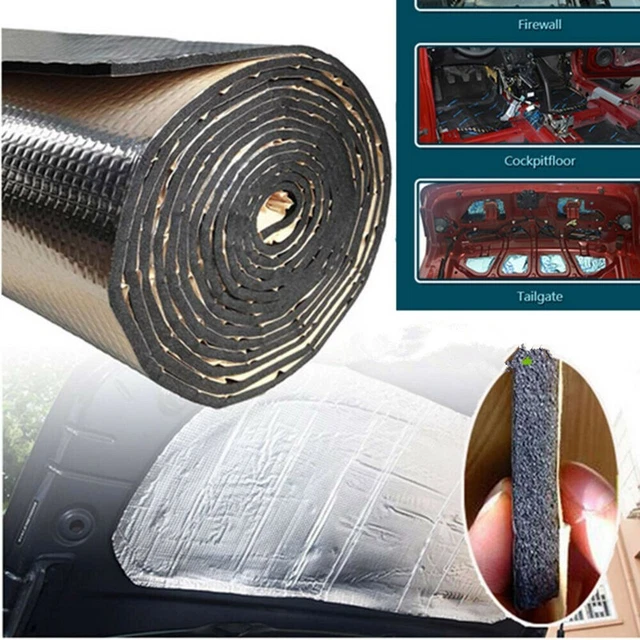 Car Soundproof Deadening Mat Firewall Insulation Audio Noise Insulator Pad Parts