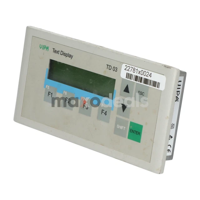 Vipa VIPA603-1TD00 Mpi Text Display 0 To +80C Used UMP