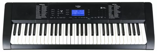 Piano Electrique Clavier Numerique Synthetiseur 61 Touches Banc Support USB Mp3 2