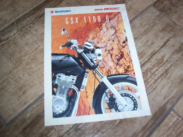 Prospectus /  Brochure SUZUKI GSX 1100 G 1993 / 1994 //