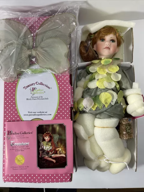 Treasury Collection Paradise Galleries Treasure Of Emerald Isle Fairy Doll COA
