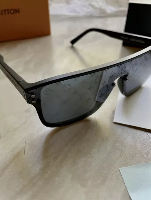 Louis Vuitton Waimea Sunglasses Eyeglasses Monogram Z1671E Men Excellent  B2932