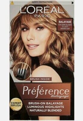 Cepillo de tinte para el cabello L'Oreal Preference BALAYAGE Highlights rubio oscuro a marrón claro