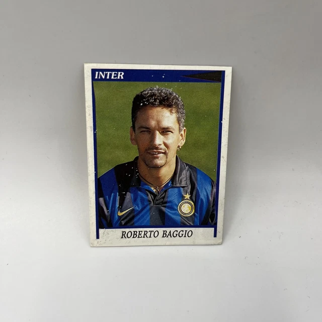 CALCIATORI PANINI 1998 99 BAGGIO 135 INTER STICKER NUOVA