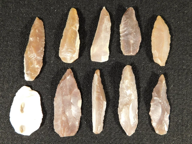 BIG Lot of TEN! Ancient Neolithic Artifacts From Borj Sud Morocco 1.03
